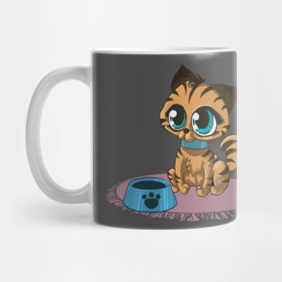 cat cartoon Mug